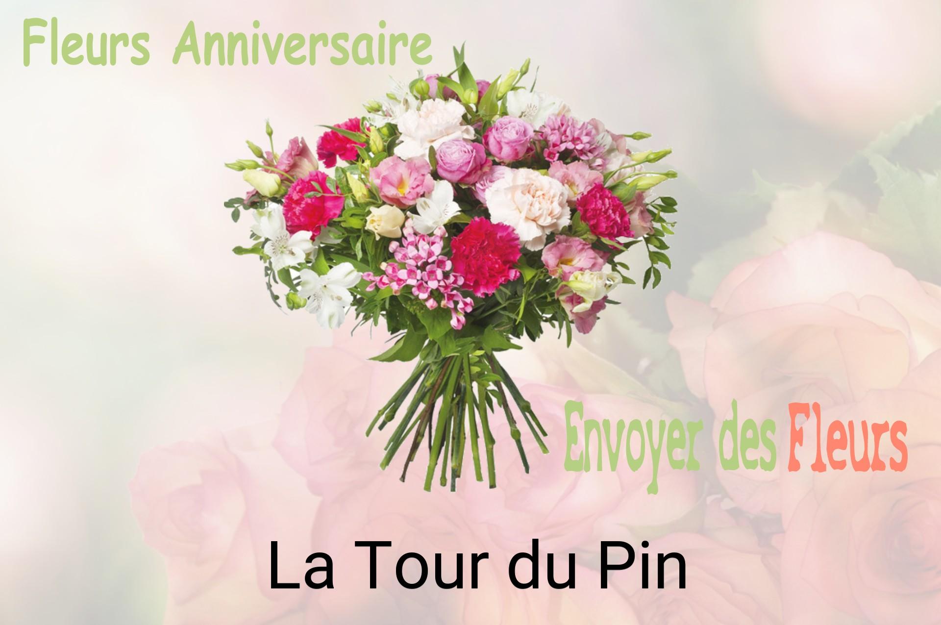Bouquet de fleurs d’anniversaire livré à La Tour-du-Pin